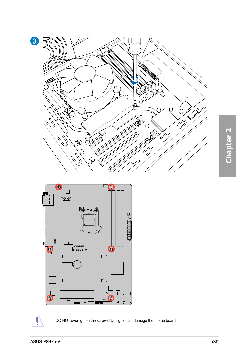 Chapter 2 | Asus P8B75-V User Manual | Page 49 / 136