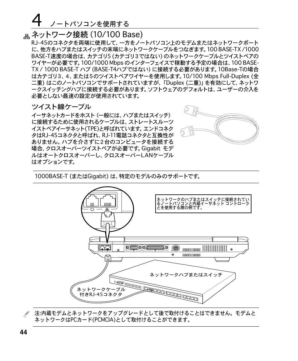 Asus A4S User Manual | Page 44 / 72