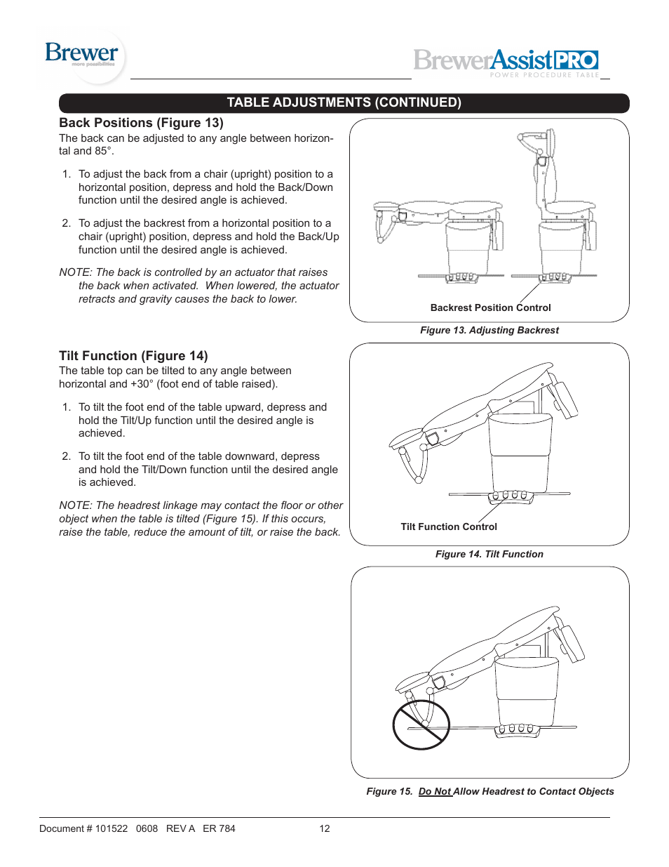 Brewer AssistPRO User Manual | Page 12 / 19