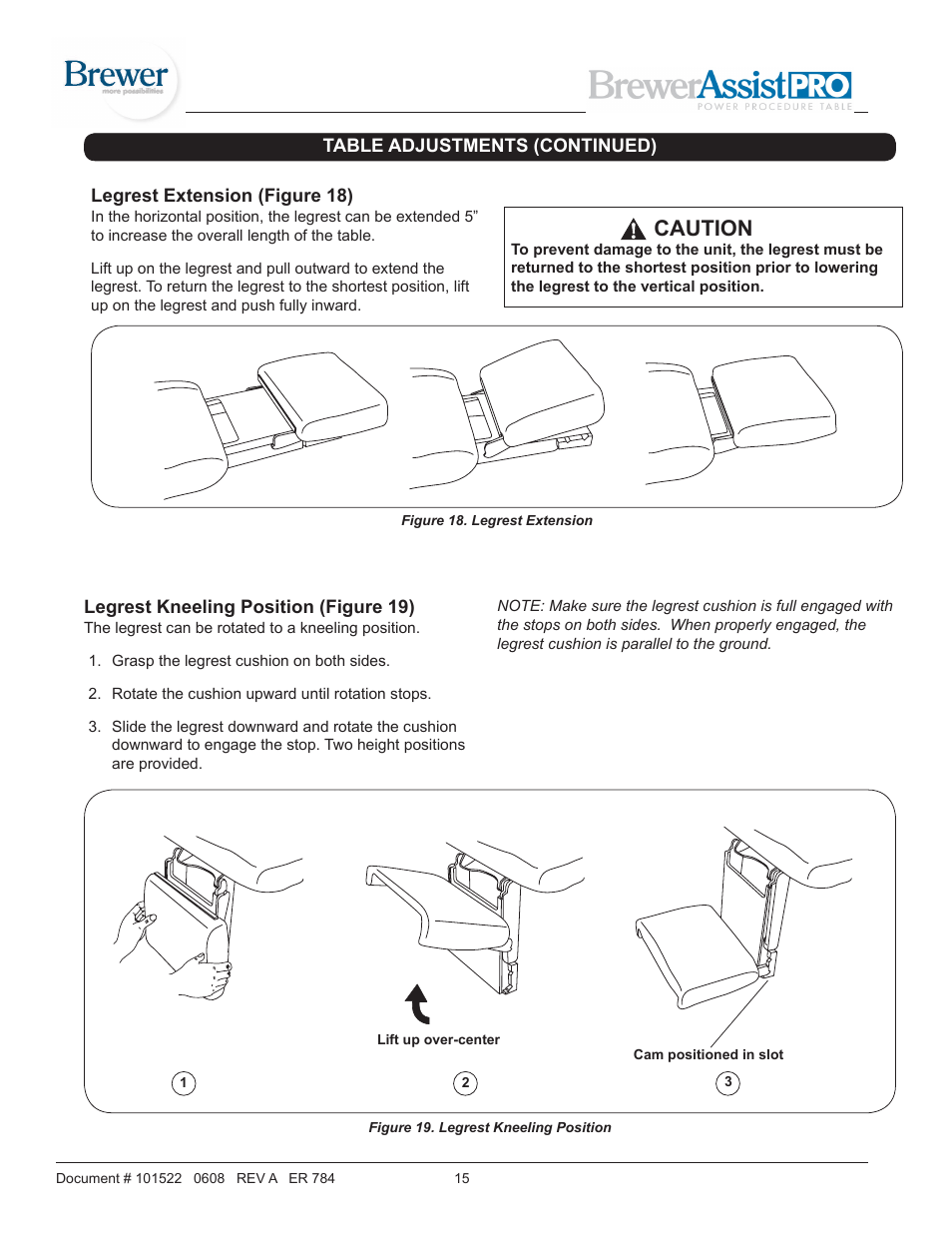 Caution | Brewer AssistPRO User Manual | Page 15 / 19