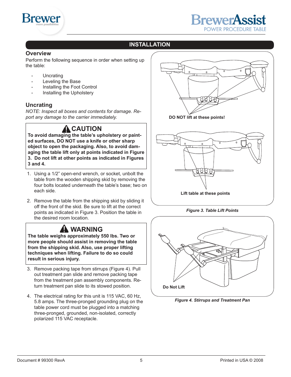 Caution, Warning | Brewer Assist Power User Manual | Page 5 / 16