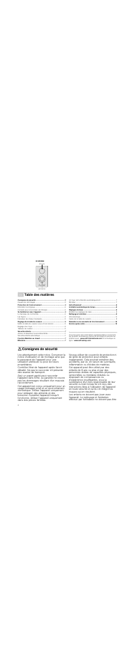 Neff N14D30N0 User Manual | Page 2 / 60
