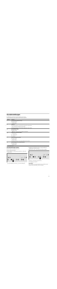 Grundeinstellungen, Grundeinstellungen ändern, Das kochfeld einschalten | Symbol – 4 sekunden lang berühren, Ausschalten, Ungen | Neff N14D30N0 User Manual | Page 25 / 60