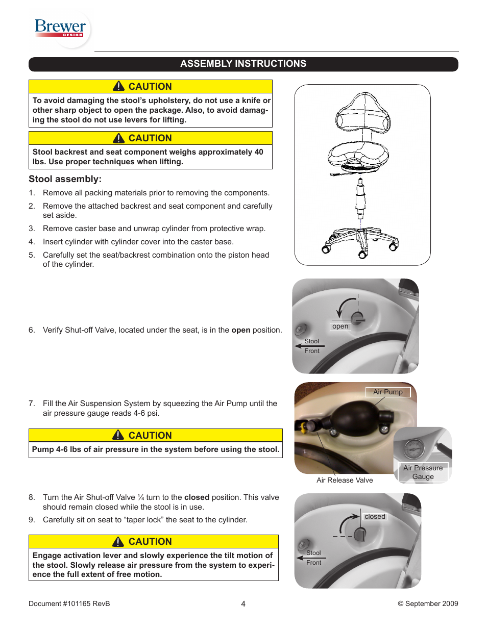 Brewer DynaCore9400 User Manual | Page 4 / 8