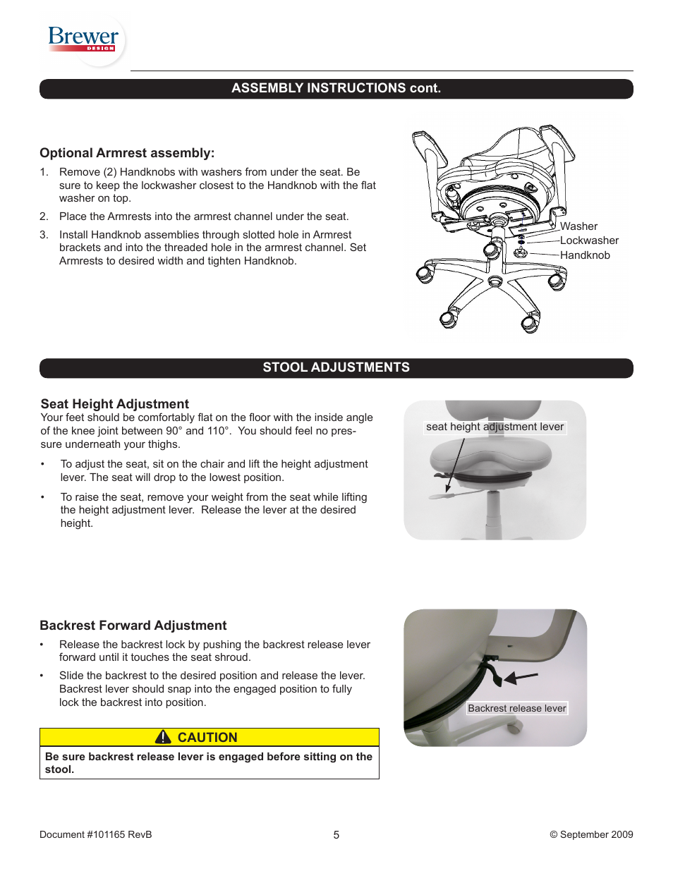 Brewer DynaCore9400 User Manual | Page 5 / 8