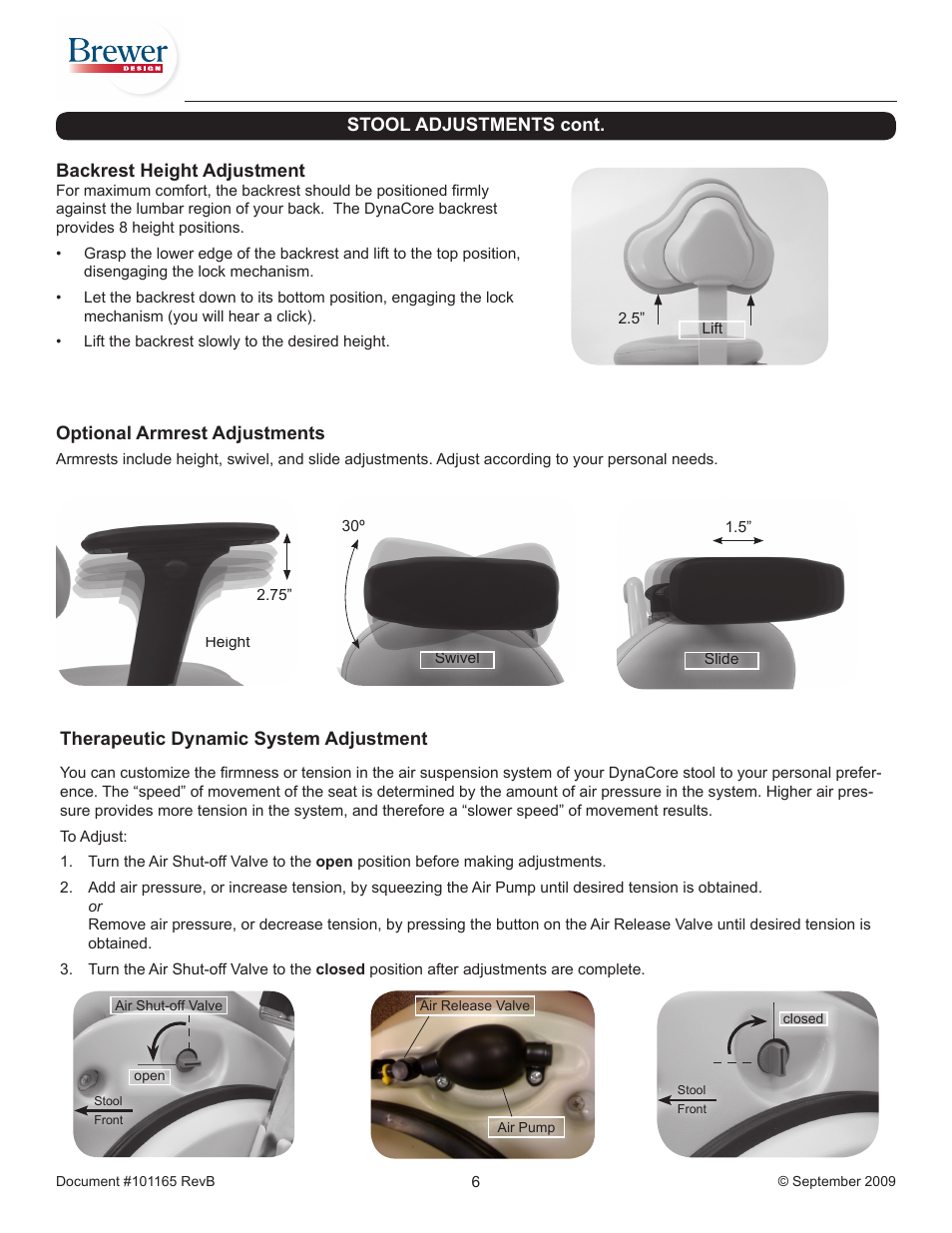 Brewer DynaCore9400 User Manual | Page 6 / 8