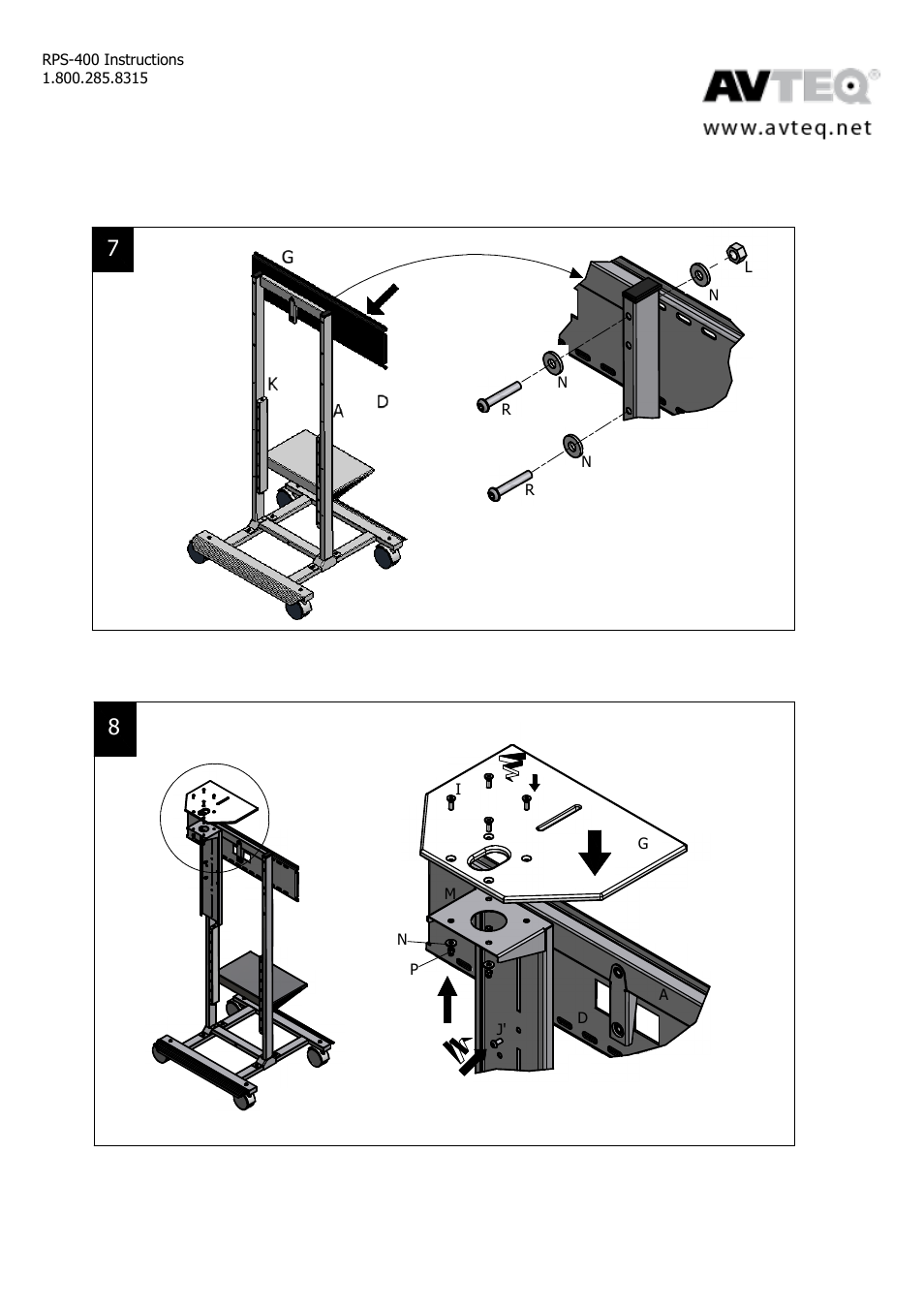 AVTEQ RPS-400 User Manual | Page 4 / 4