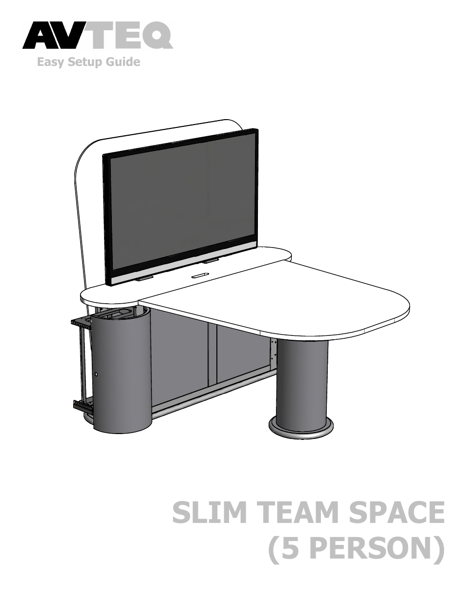 AVTEQ TeamSpaceSlim User Manual | 5 pages