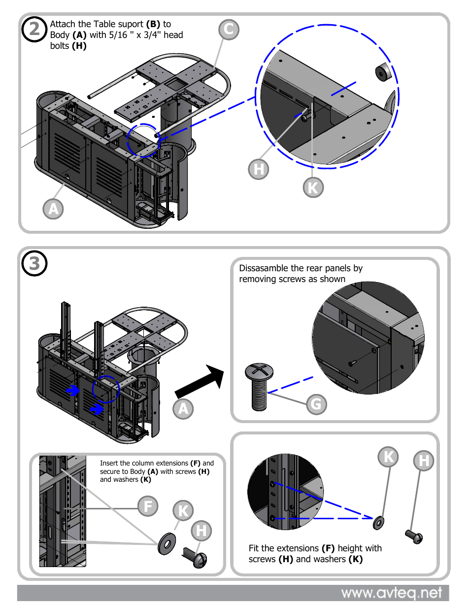 AVTEQ TeamSpaceSlim User Manual | Page 3 / 5