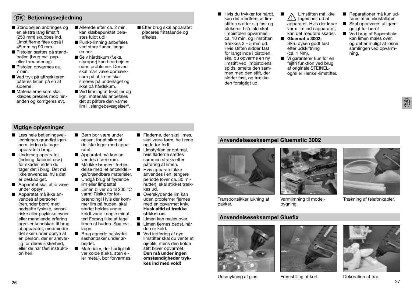 STEINEL GF 3002 User Manual | Page 14 / 37