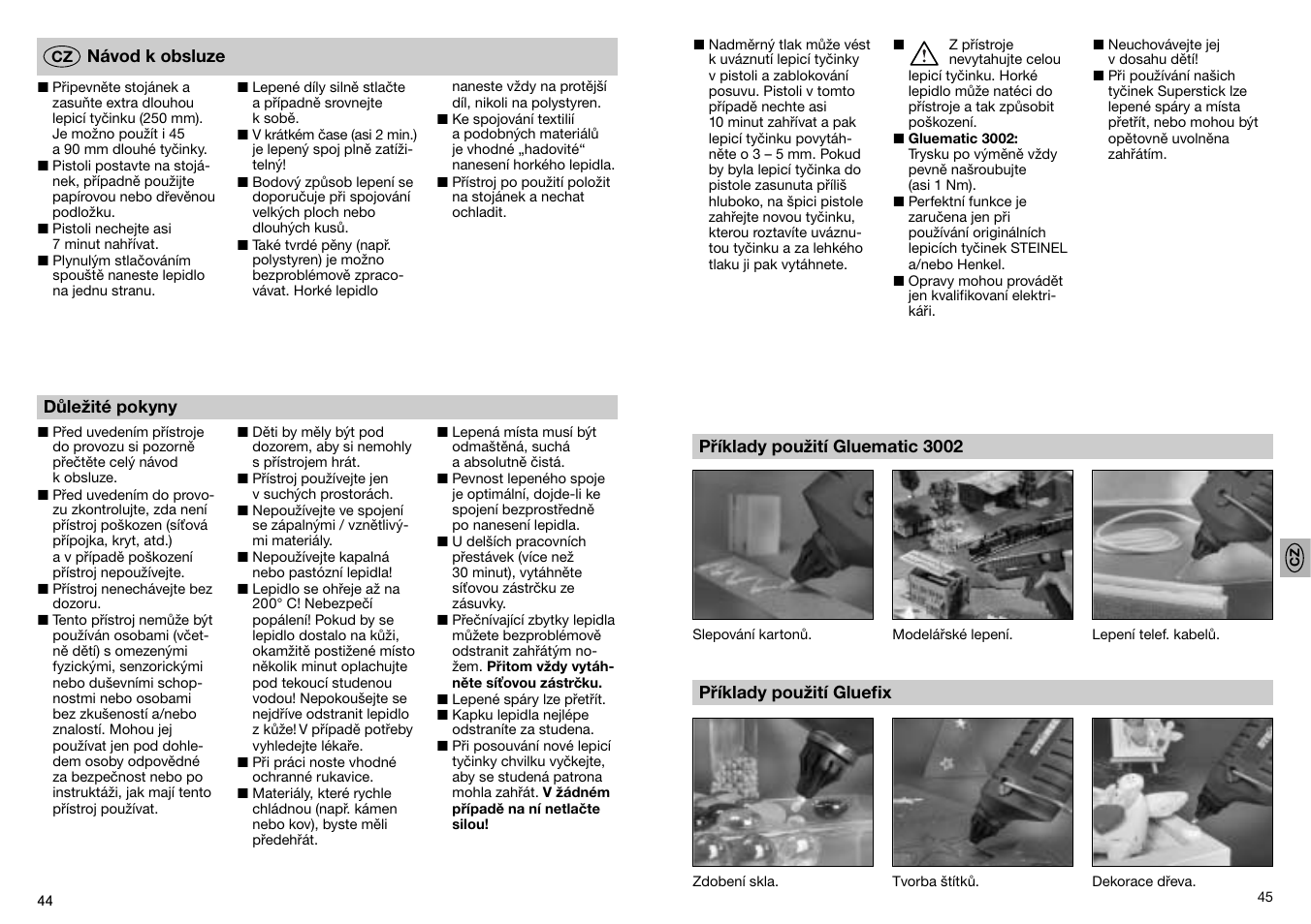 STEINEL GF 3002 User Manual | Page 23 / 37