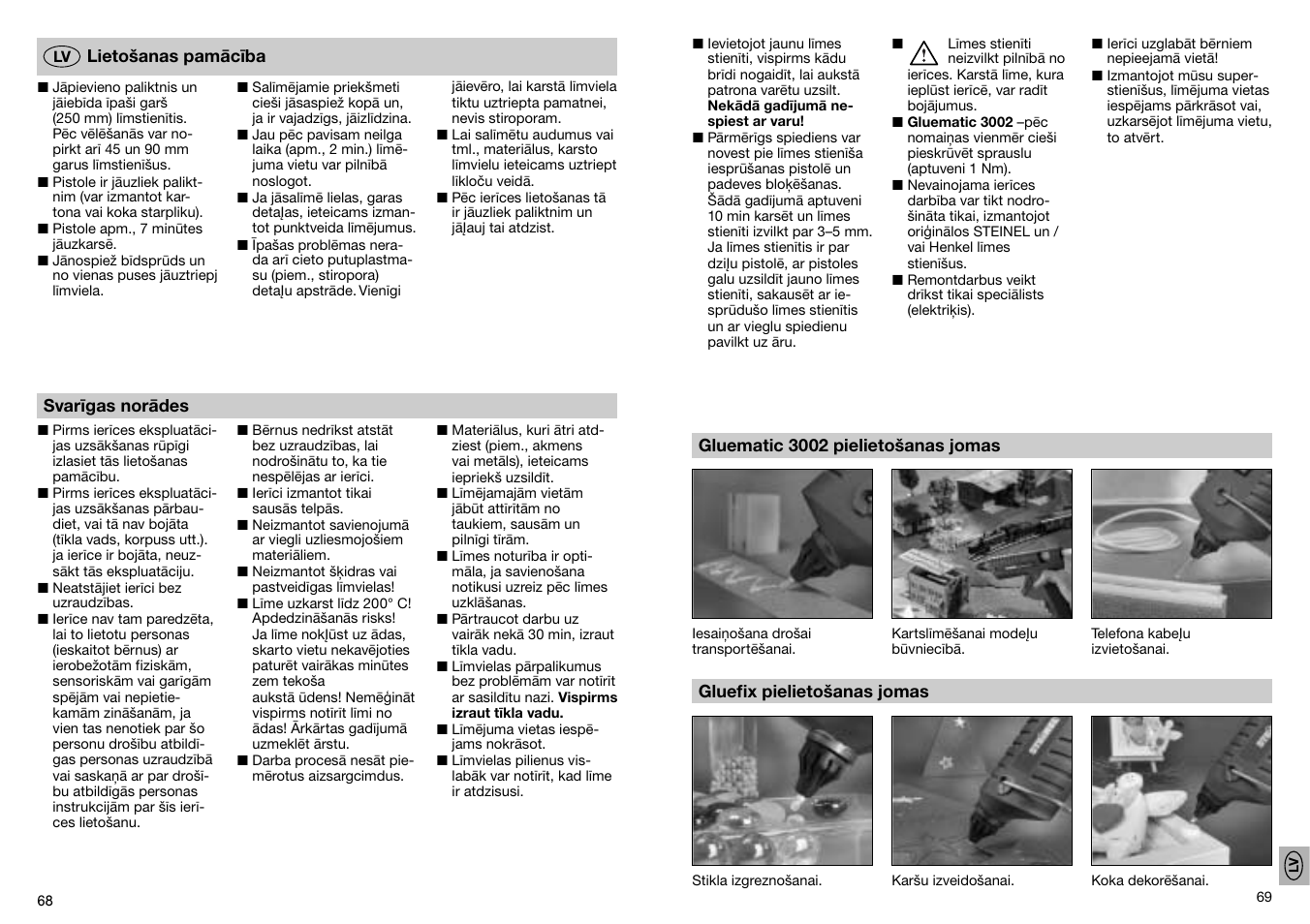 STEINEL GF 3002 User Manual | Page 35 / 37