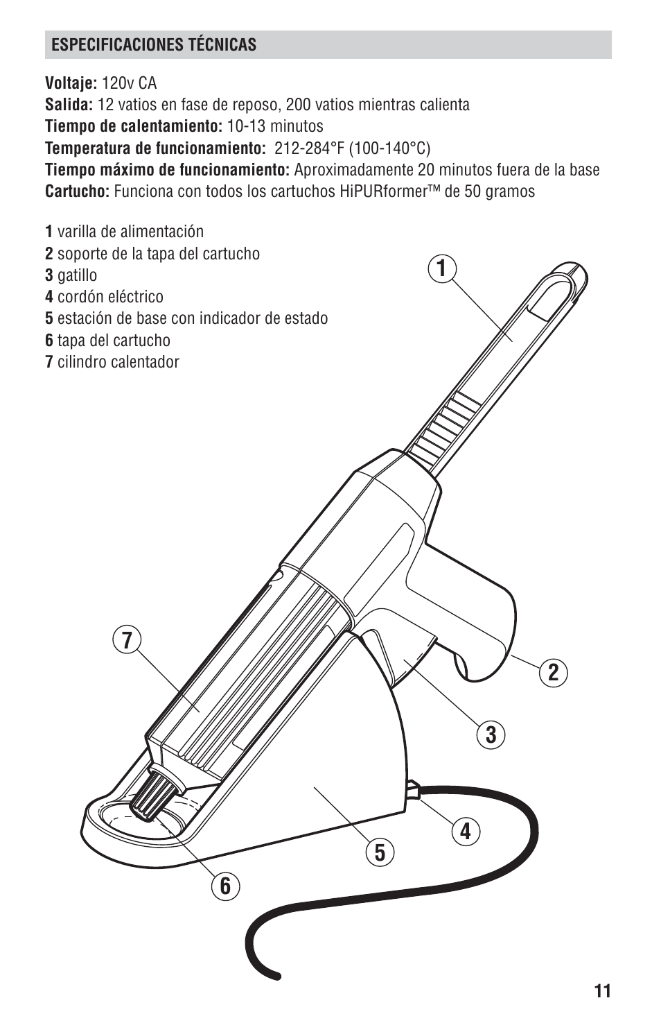 STEINEL HIPURFORMER User Manual | Page 11 / 28