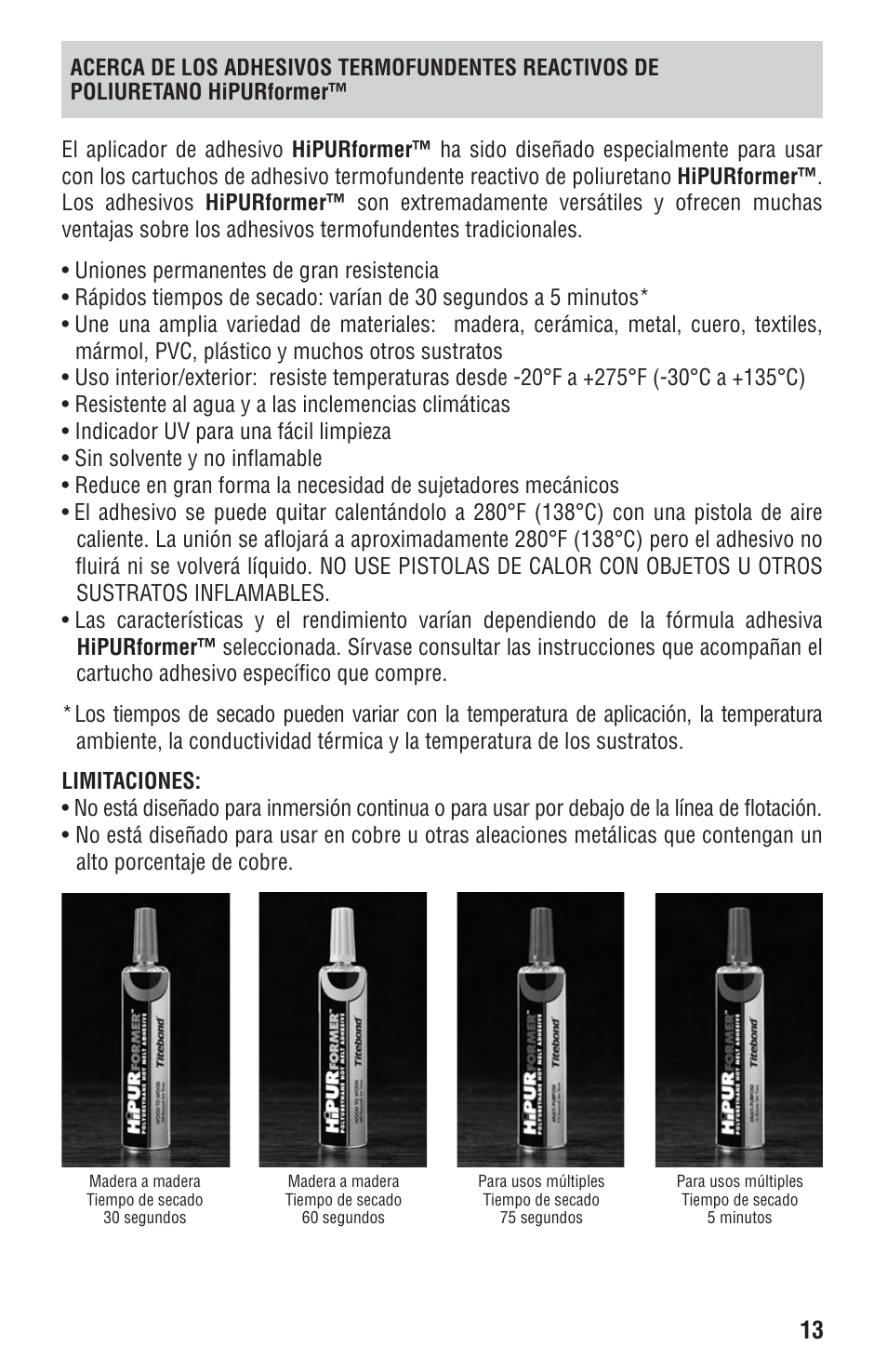 STEINEL HIPURFORMER User Manual | Page 13 / 28