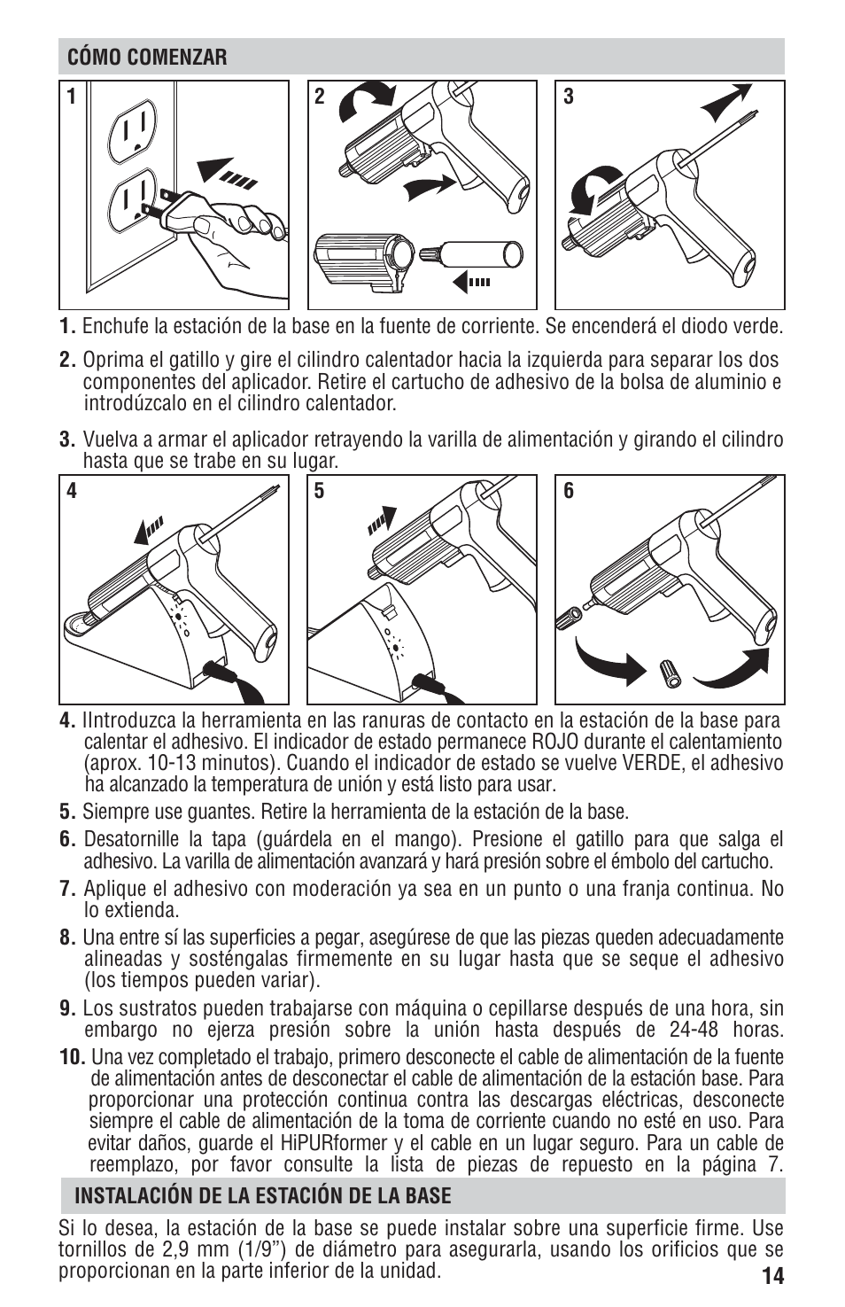 STEINEL HIPURFORMER User Manual | Page 14 / 28