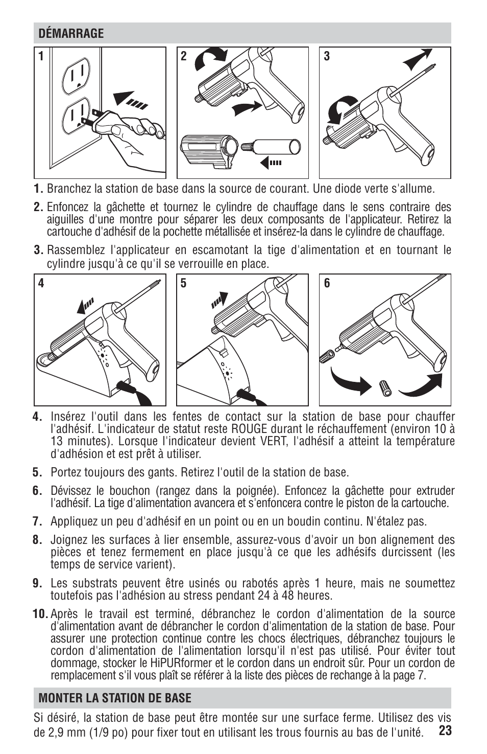 STEINEL HIPURFORMER User Manual | Page 23 / 28