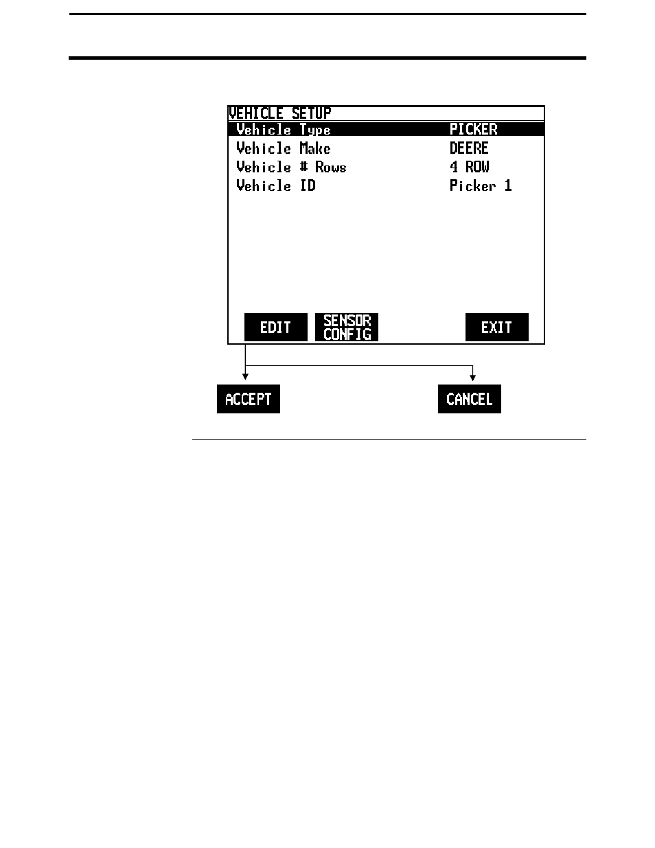 Pf3000 pro cotton yield monitor, Ag leader technology, Vehicle setup | Ag Leader PF3000Pro Cotton Yield Monitor Operators Manual User Manual | Page 23 / 168
