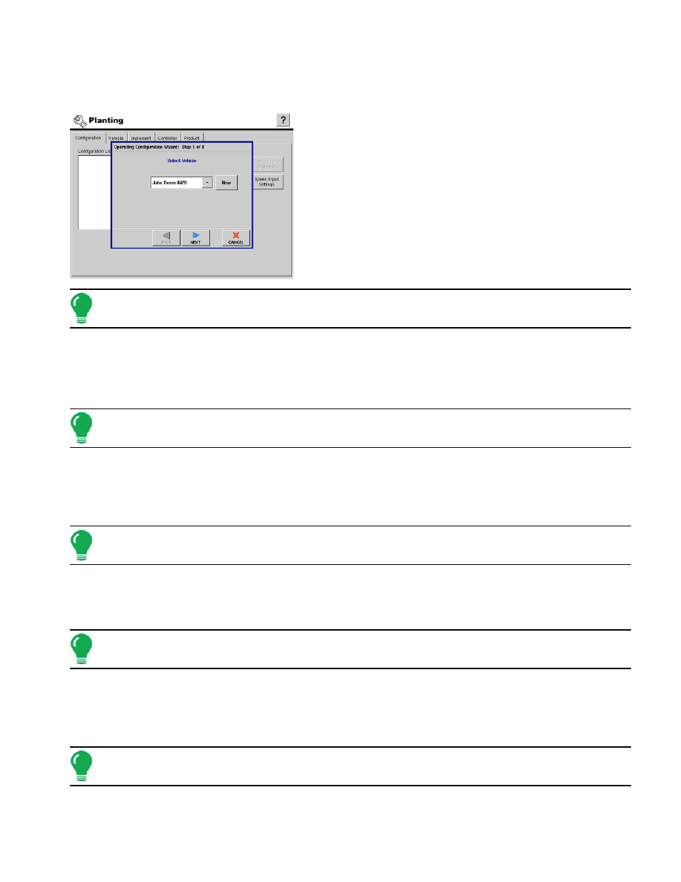 Adding a new area logging (site verification), For rate control/ logging wizard guidance, see, Dding | Ogging, Erification, Onfiguration | Ag Leader InSight Ver.8.0 Users Manual User Manual | Page 105 / 342