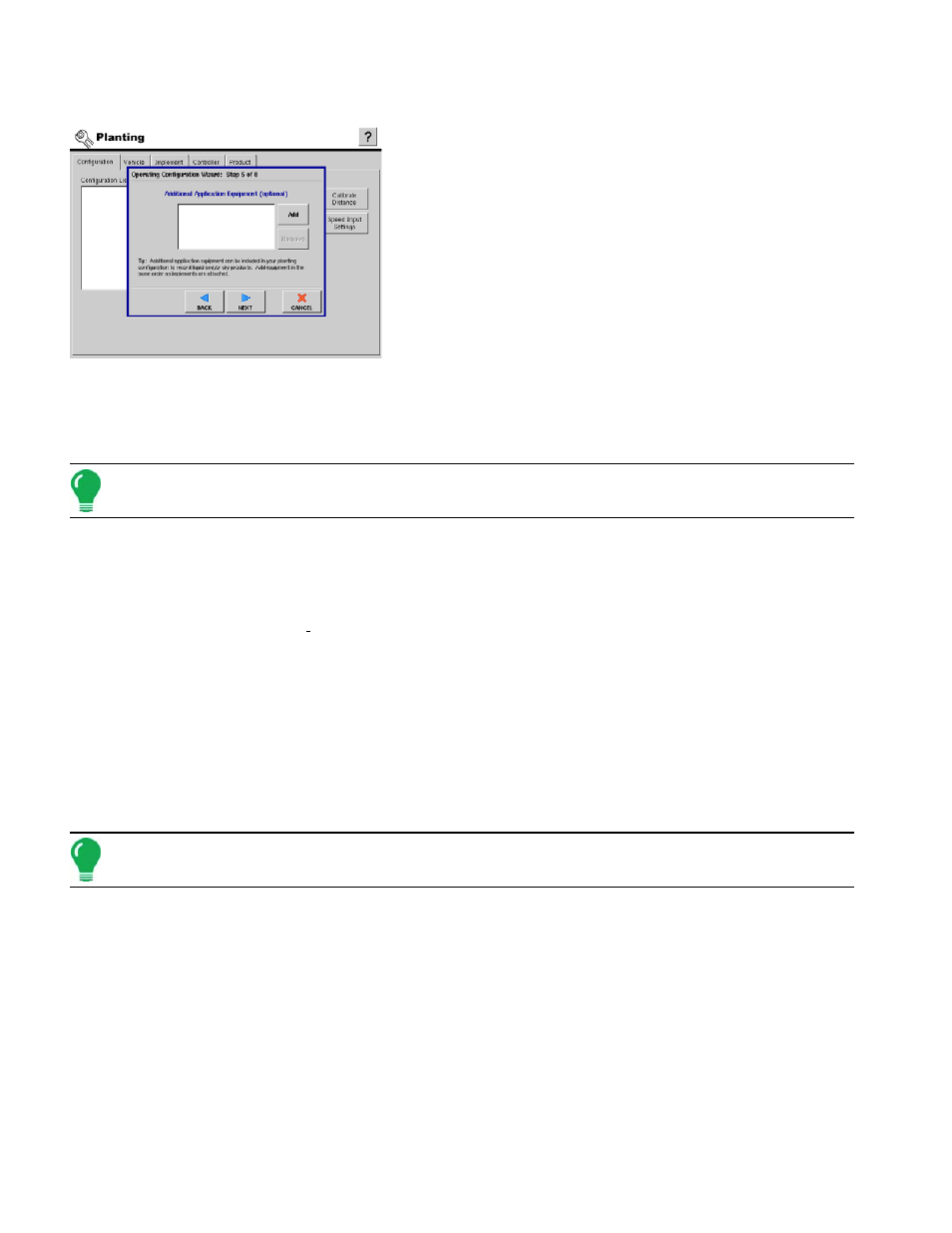 Adding an additional equipment configuration, Adding an additional, Dding an | Dditional, Quipment, Onfiguration | Ag Leader InSight Ver.8.0 Users Manual User Manual | Page 110 / 342
