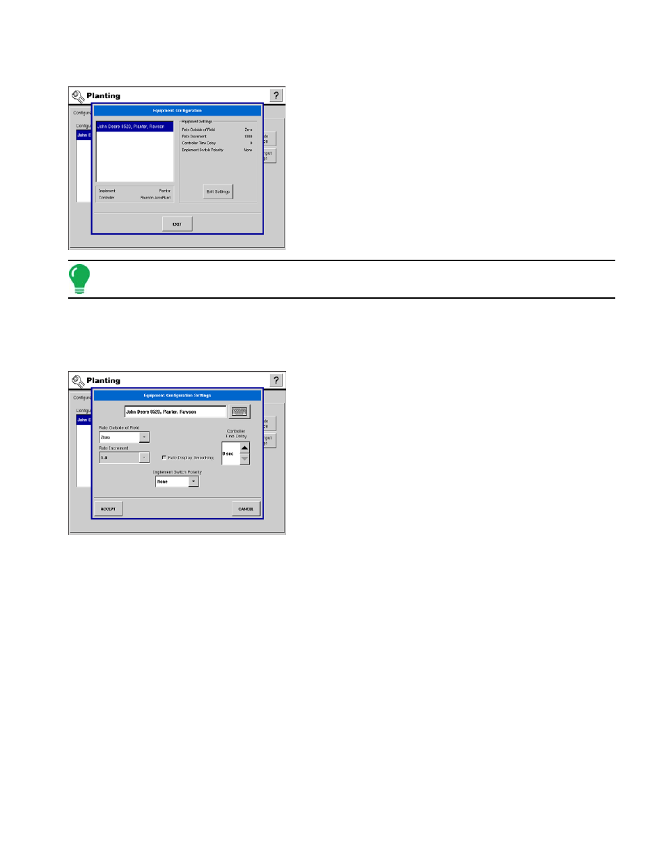 Configuration settings, Onfiguration, Ettings | Ag Leader InSight Ver.8.0 Users Manual User Manual | Page 111 / 342