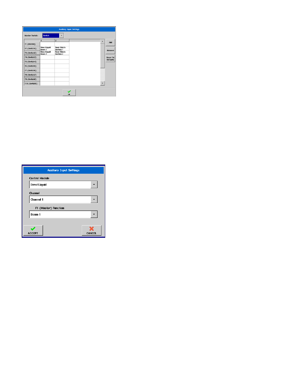 Add auxiliary input settings | Ag Leader InSight Ver.8.0 Users Manual User Manual | Page 116 / 342