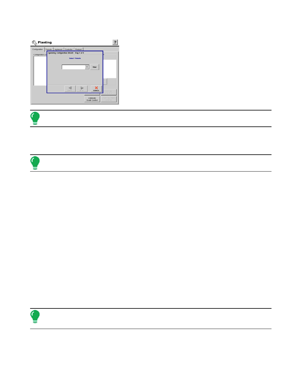 Stepper seed rate control configuration, Tepper, Ontrol | Onfiguration | Ag Leader InSight Ver.8.0 Users Manual User Manual | Page 139 / 342