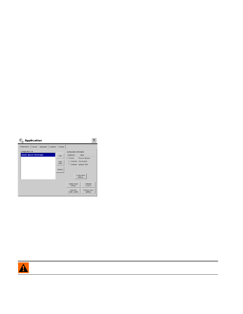 Creating a new configuration, Configuration tab buttons, Reating | Onfiguration | Ag Leader InSight Ver.8.0 Users Manual User Manual | Page 182 / 342