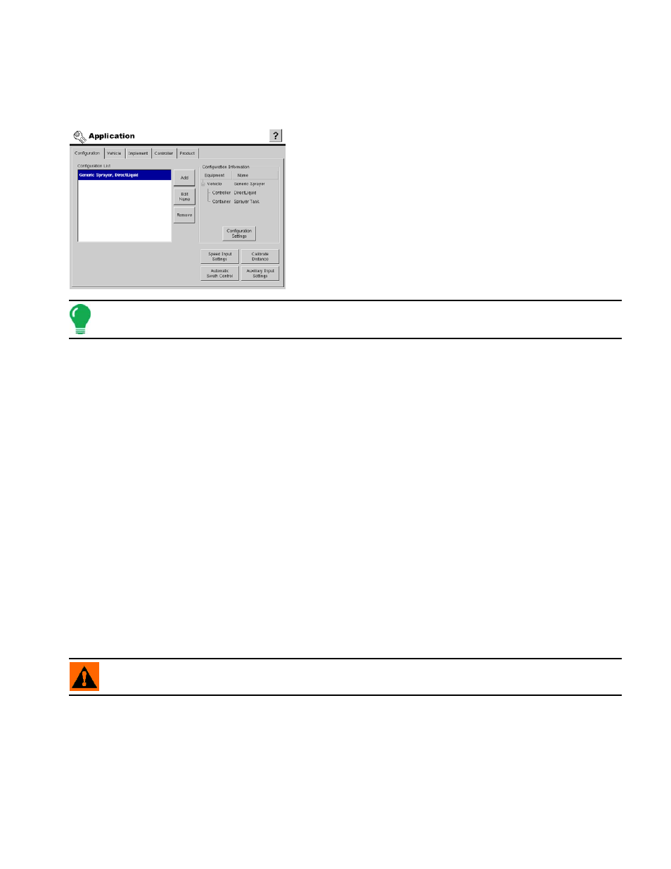 Configuration tab - advanced settings, Advanced settings overview, Onfiguration | Dvanced, Ettings | Ag Leader InSight Ver.8.0 Users Manual User Manual | Page 183 / 342