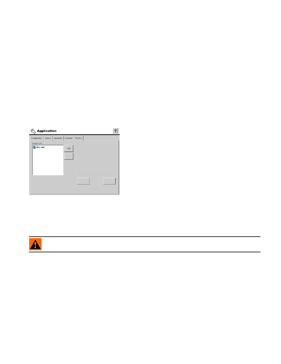 Product tab, Product tab buttons, Roduct | Uttons | Ag Leader InSight Ver.8.0 Users Manual User Manual | Page 199 / 342