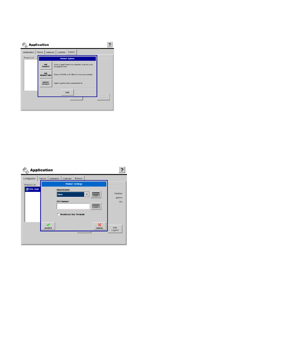 Product options, Product settings, Product type description | Information, see, Roduct, Ptions, Ettings, Ype description | Ag Leader InSight Ver.8.0 Users Manual User Manual | Page 200 / 342