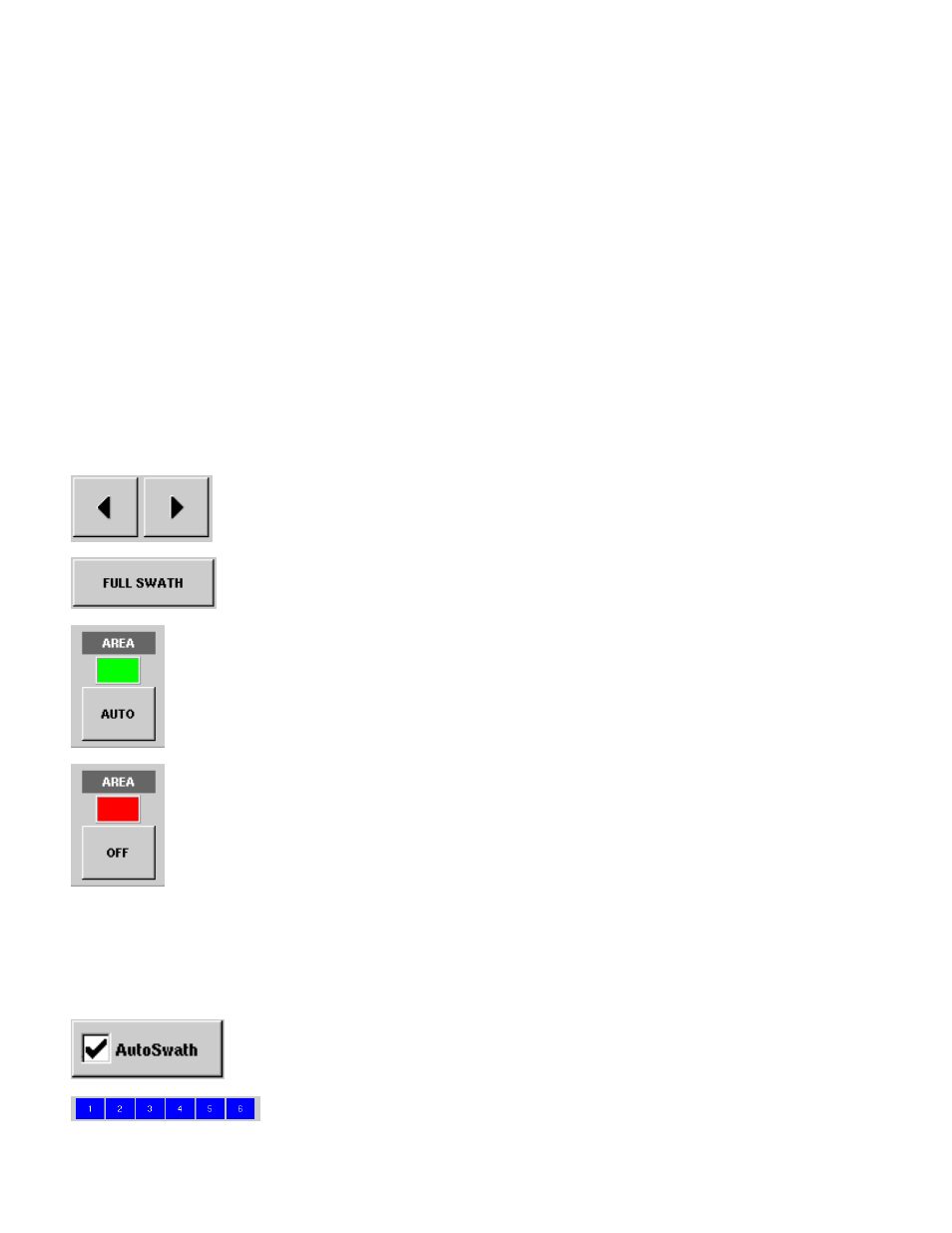 Run screen buttons - site verification, Run screen buttons - directcommand, Creen | Uttons, Erification, Irect, Ommand | Ag Leader InSight Ver.8.0 Users Manual User Manual | Page 232 / 342