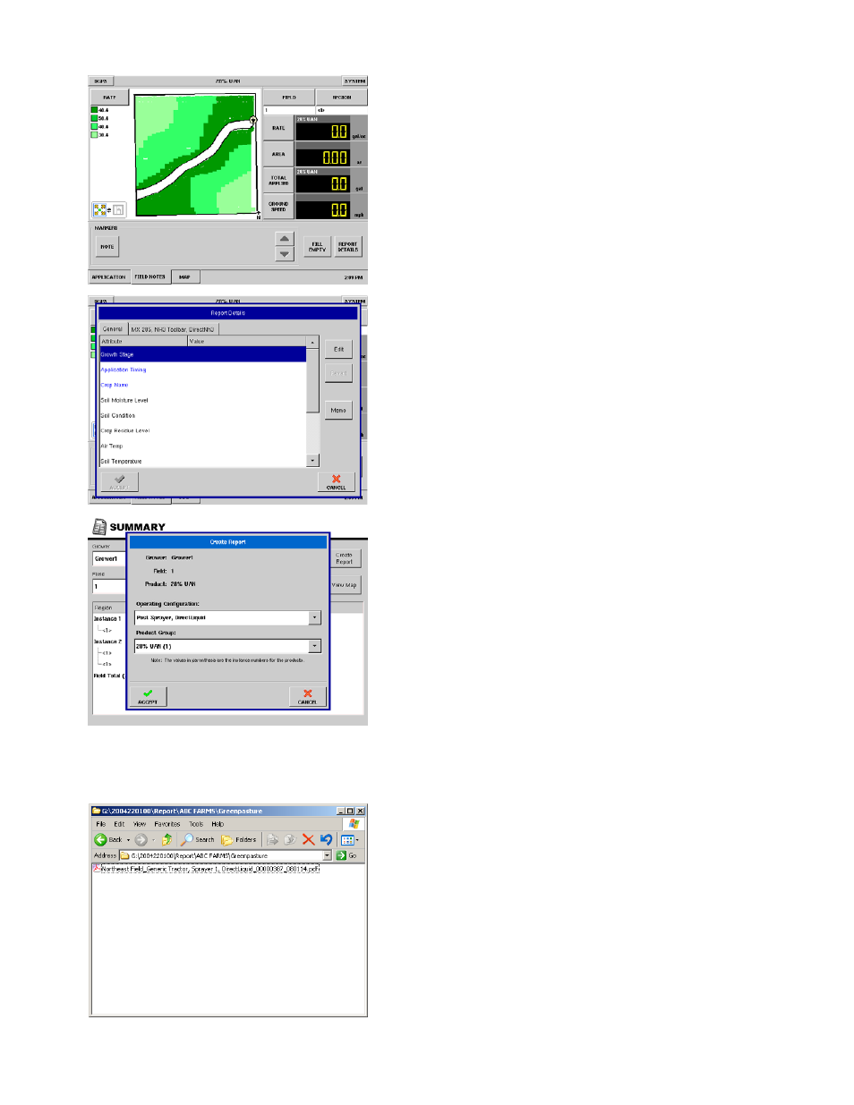 Viewing smart reports, Viewing smart reports on your pc, Iewing | Mart, Eports | Ag Leader InSight Ver.8.0 Users Manual User Manual | Page 261 / 342