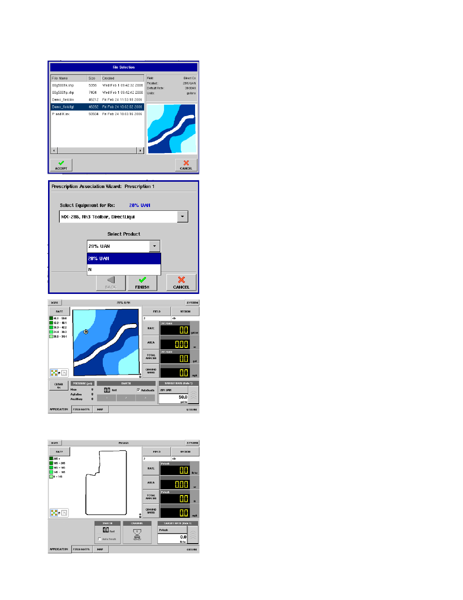 Shape file conversion, Products. for more information, see | Ag Leader InSight Ver.8.0 Users Manual User Manual | Page 269 / 342