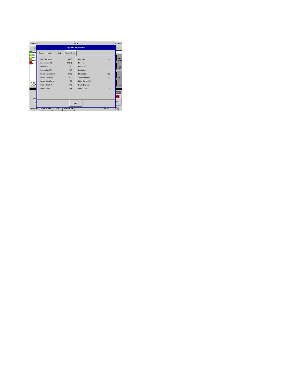 System diagnostic button, System diagnostic, Ystem | Iagnostic, Utton | Ag Leader InSight Ver.8.0 Users Manual User Manual | Page 321 / 342