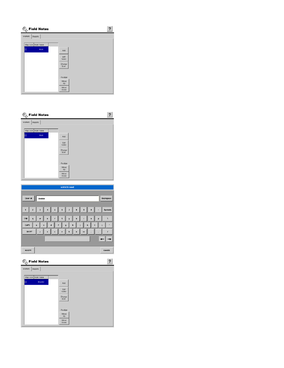 Editing a marker name | Ag Leader InSight Ver.8.0 Users Manual User Manual | Page 38 / 342