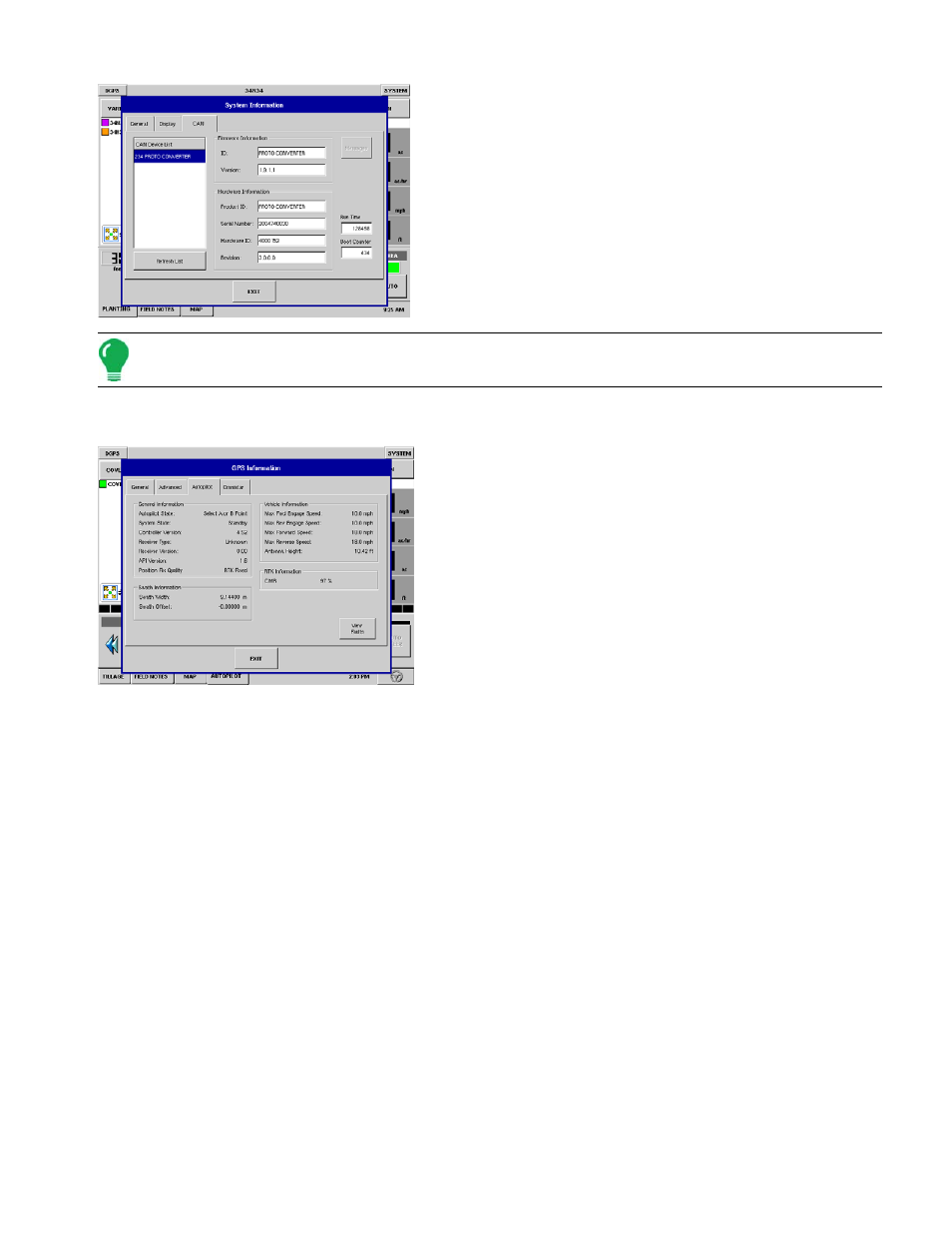 Autopilot diagnostics | Ag Leader InSight Ver.8.0 Users Manual User Manual | Page 67 / 342