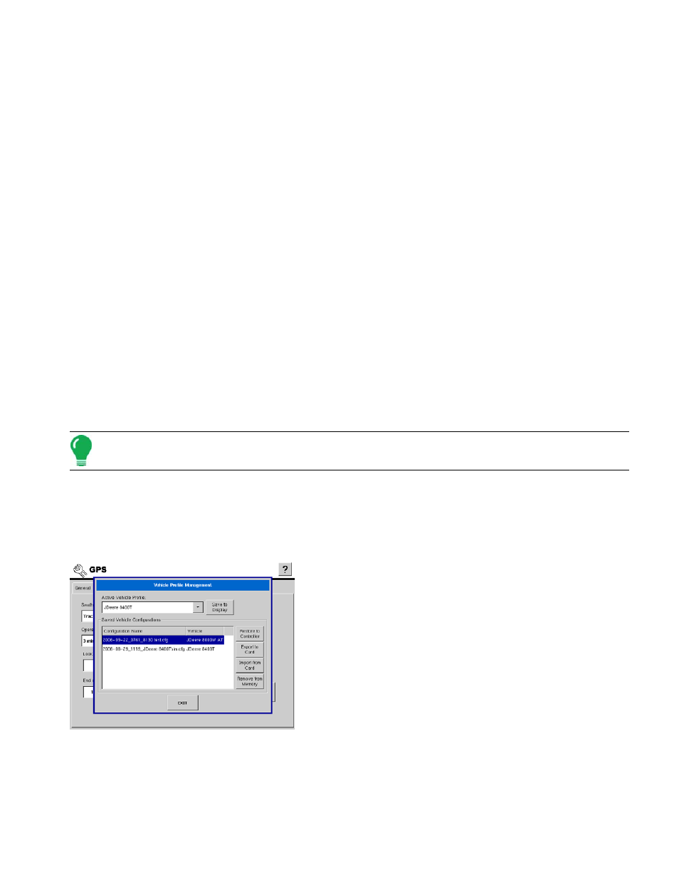 Naming vehicle profiles, Aming, Ehicle | Rofiles | Ag Leader InSight Ver.8.0 Users Manual User Manual | Page 71 / 342