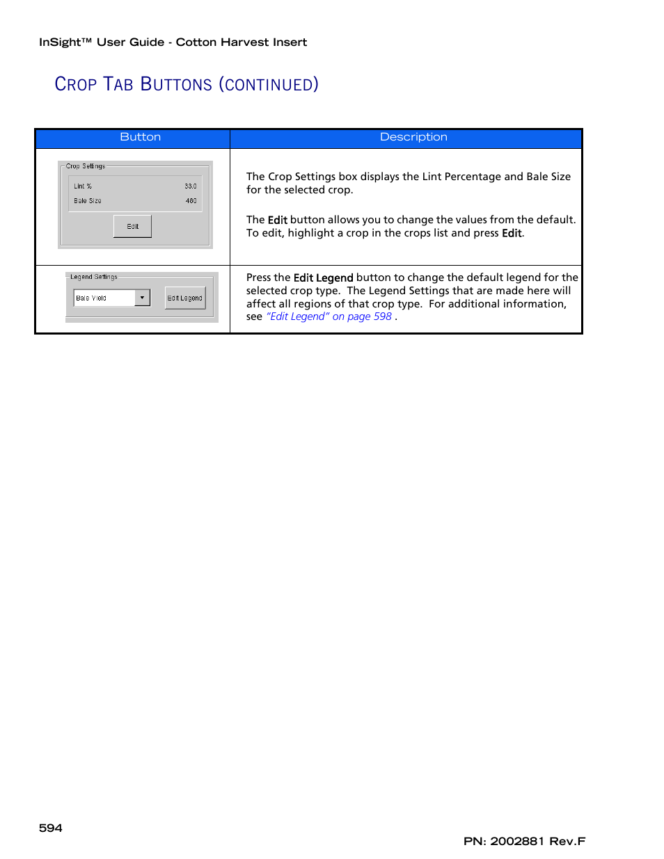 Ag Leader InSight Cotton Harvest Insert Ver.6.0 Users Manual User Manual | Page 22 / 60
