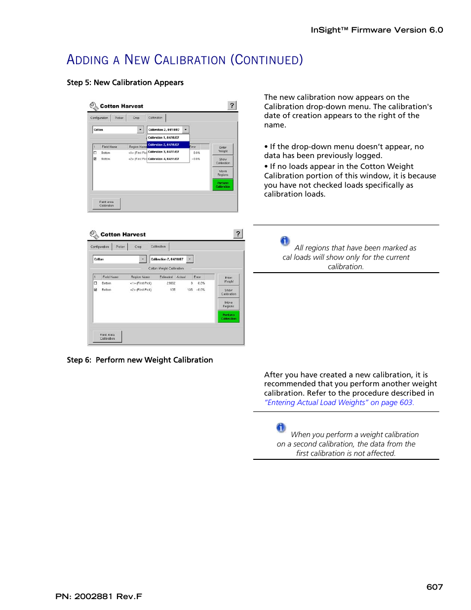 Ag Leader InSight Cotton Harvest Insert Ver.6.0 Users Manual User Manual | Page 35 / 60