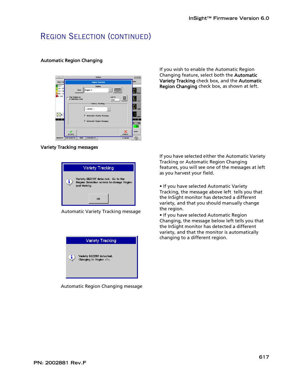 Ag Leader InSight Cotton Harvest Insert Ver.6.0 Users Manual User Manual | Page 45 / 60