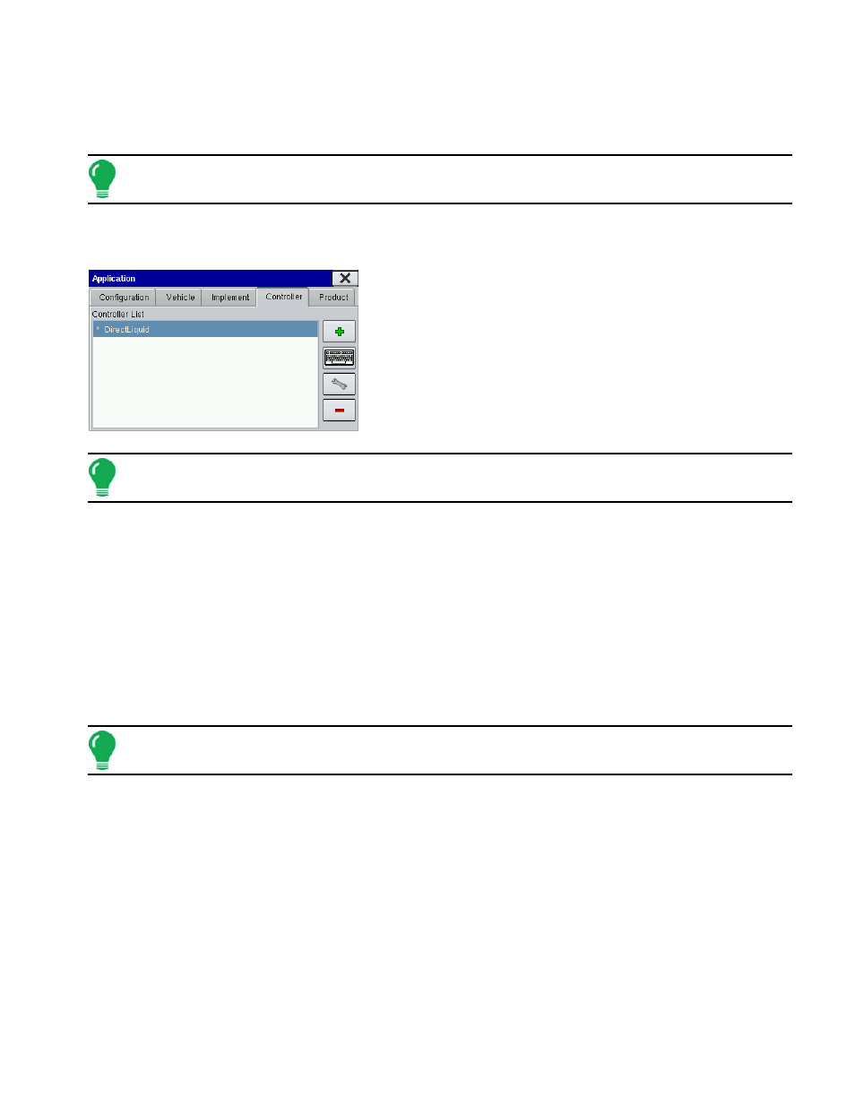 Controller tab, Controller settings (directcommand), Information, see | Ontroller | Ag Leader EDGE Ver.4.5 Users Manual User Manual | Page 123 / 214