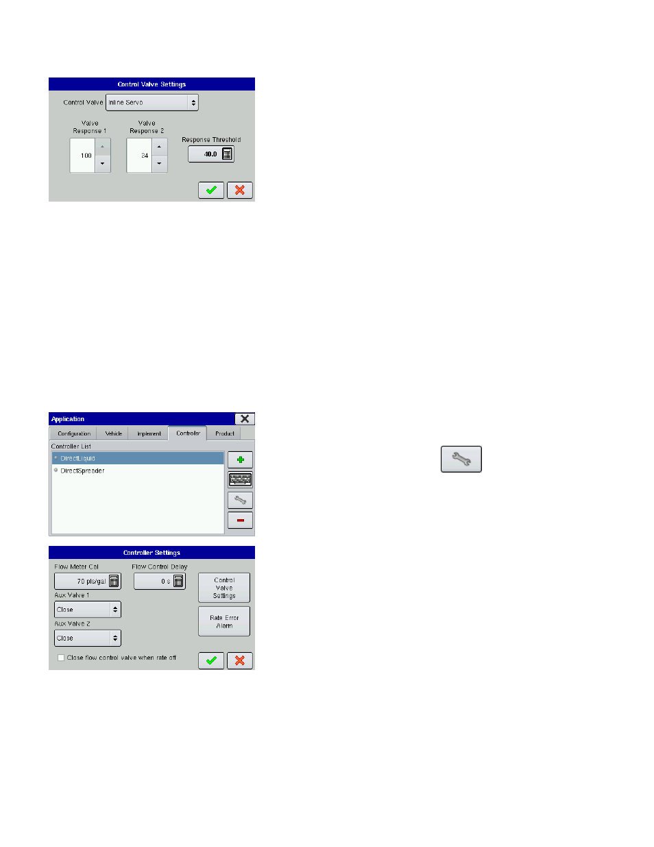 Rate error alarm threshold, Controller | Ag Leader EDGE Ver.4.5 Users Manual User Manual | Page 152 / 214