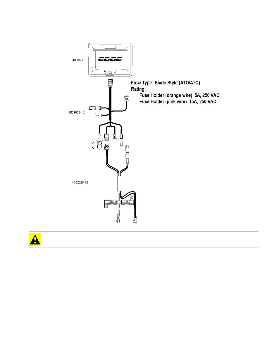 Fuse installation and replacement, Screen icon conventions | Ag Leader EDGE Ver.4.5 Users Manual User Manual | Page 19 / 214