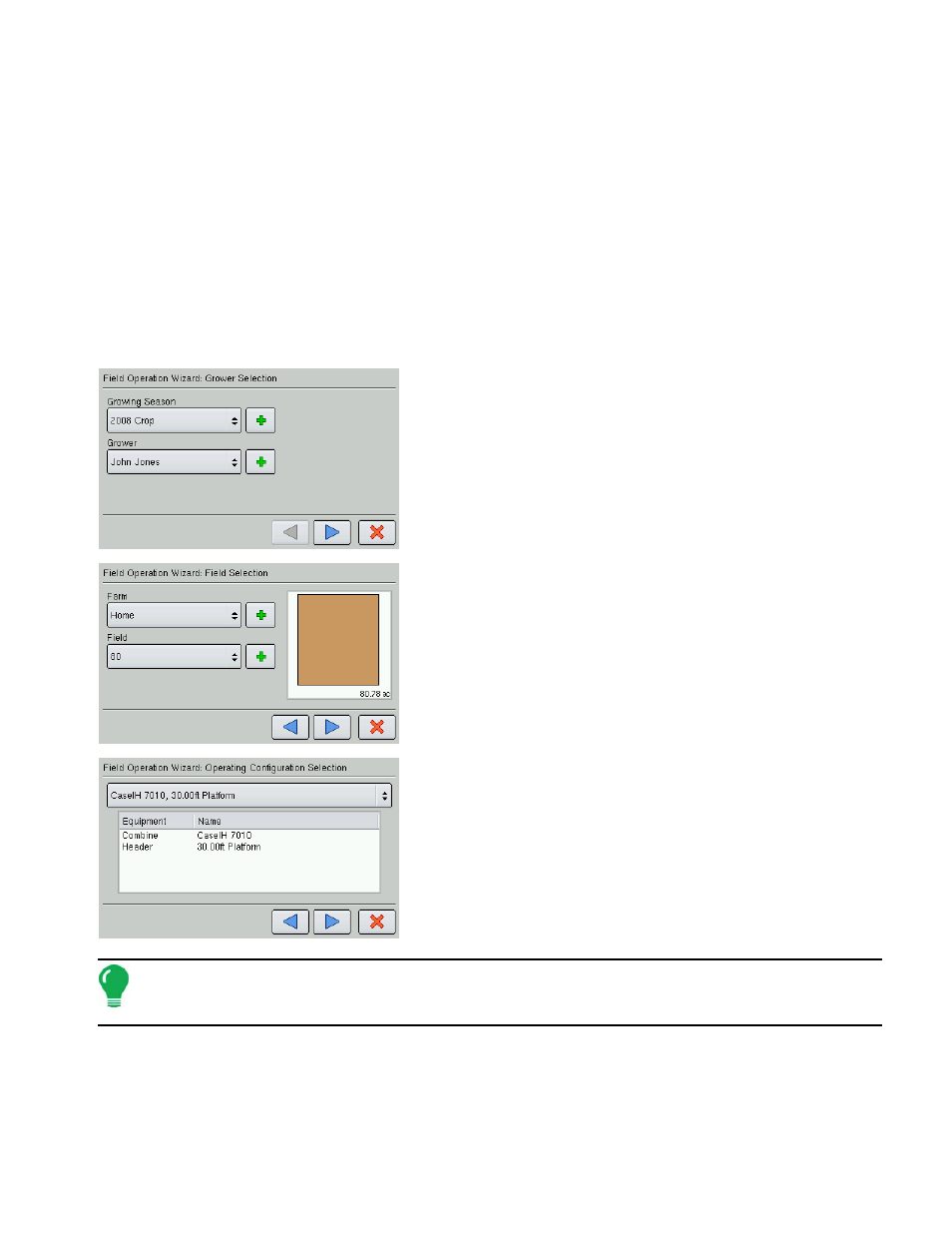 Start field operation, Tart, Ield | Peration | Ag Leader EDGE Ver.4.5 Users Manual User Manual | Page 29 / 214