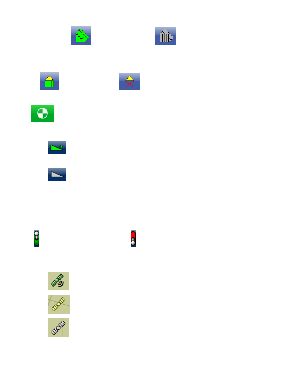 Map screen icons | Ag Leader EDGE Ver.4.5 Users Manual User Manual | Page 31 / 214