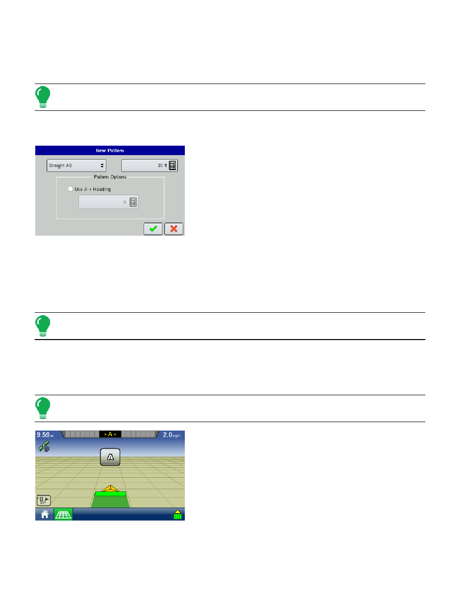 New ab pattern | Ag Leader EDGE Ver.4.5 Users Manual User Manual | Page 50 / 214