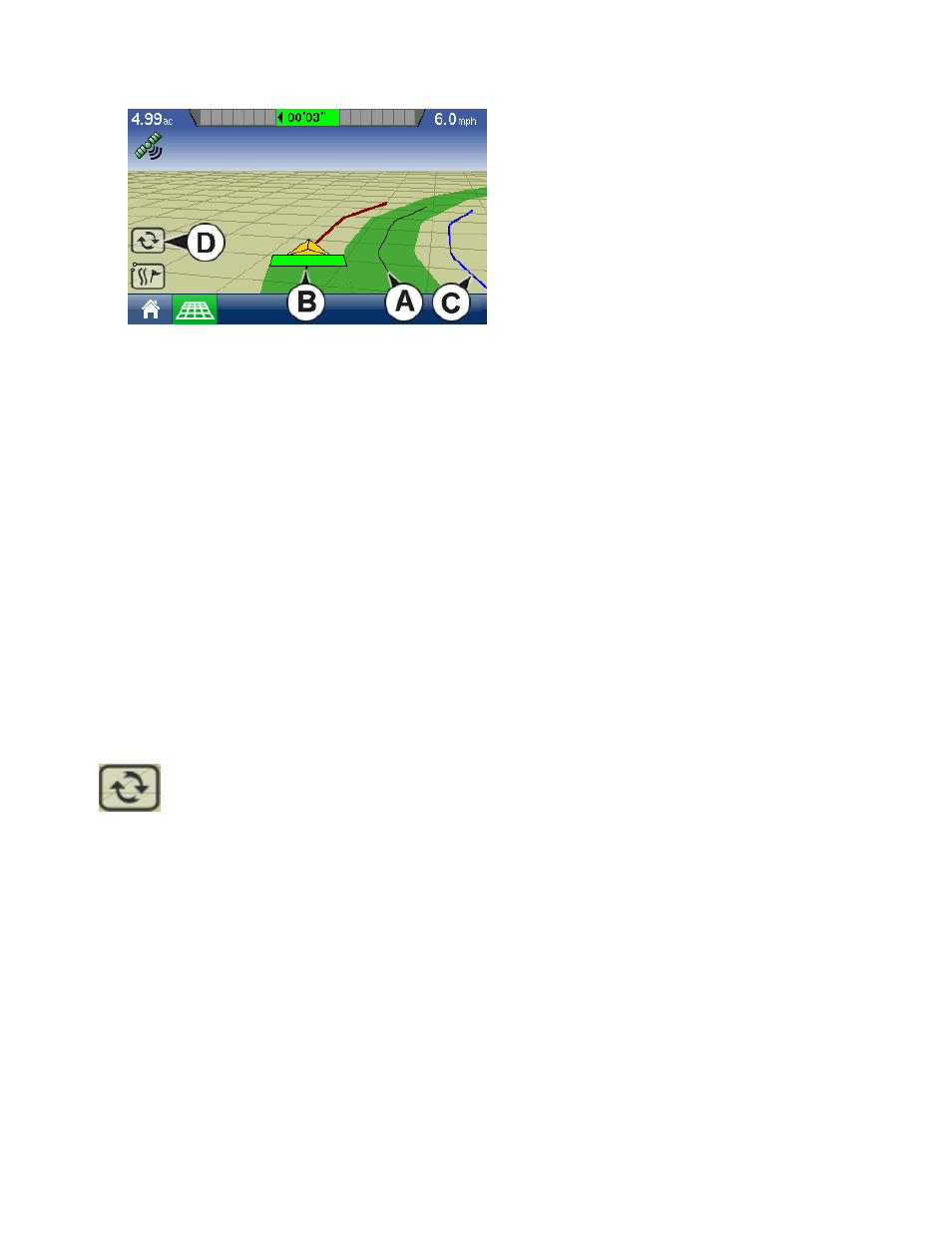 Smartpathnotes, Select a previous smartpath pass, Create an ab line within a smartpath pass | Mart, Otes | Ag Leader EDGE Ver.4.5 Users Manual User Manual | Page 53 / 214