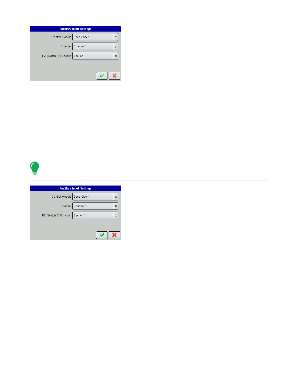 Autoswath, Autoswath” on, Wath | Ag Leader EDGE Ver.4.5 Users Manual User Manual | Page 83 / 214