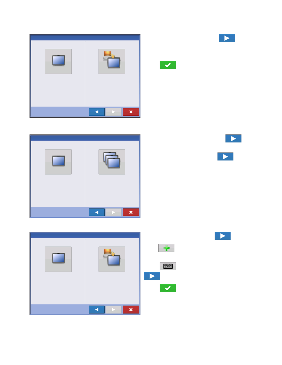 Multiple display setup - first display, Ultiple, Isplay | Etup, Irst | Ag Leader Compass Manual User Manual | Page 21 / 122