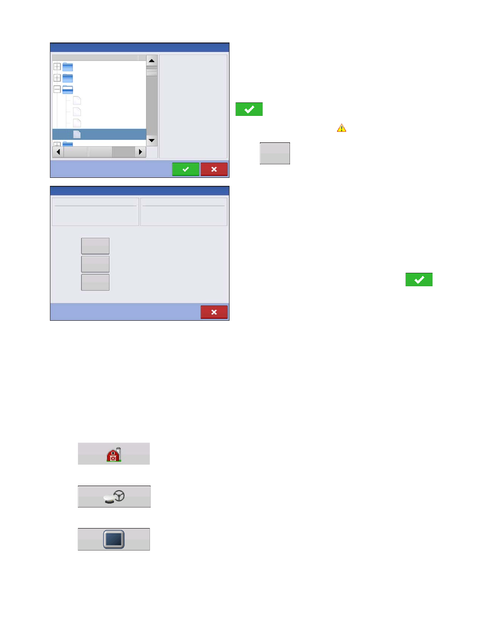 Setup buttons, Buttons, Etup | Ag Leader Compass Manual User Manual | Page 23 / 122